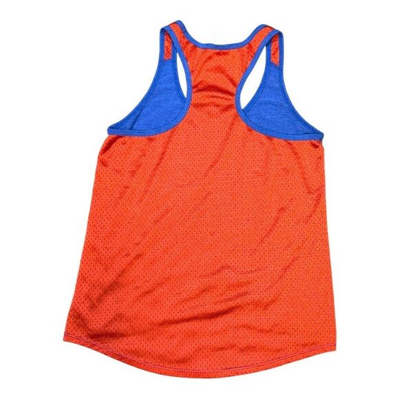Florida Gators Womens Racerback Tank Top Russell Blue Orange L Mesh Lightweight - Picture 2 of 4